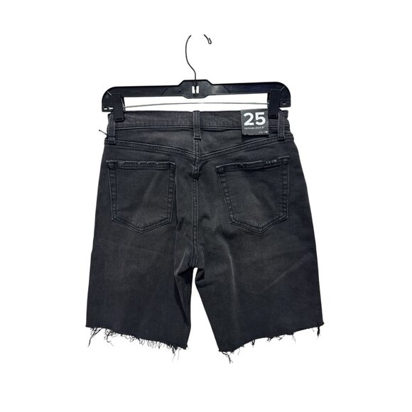 JOE'S Bermuda Short 9" Black Jean Shorts 25 - Picture 3 of 6